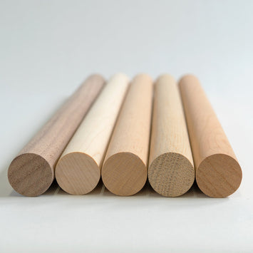 丸棒のサイズ一覧｜25Φ・30Φ・45Φの無垢材丸棒【木活クラブ】