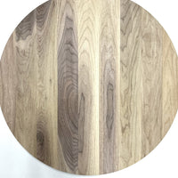 木っ端クラブ　テーブル　天板　ウォールナット　厚み25mm 直径3種類から選べます (400φ 600φ 800φ)