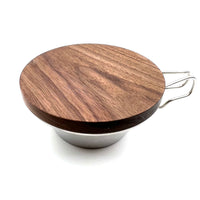 シェラカップ　蓋　ウォールナット　観葉植物置き　コースターなどなど